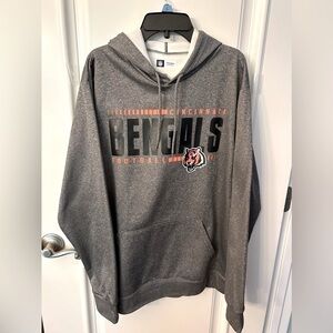 NFL Cincinnati Bengals Team Apparel Sweatshirt with Hood